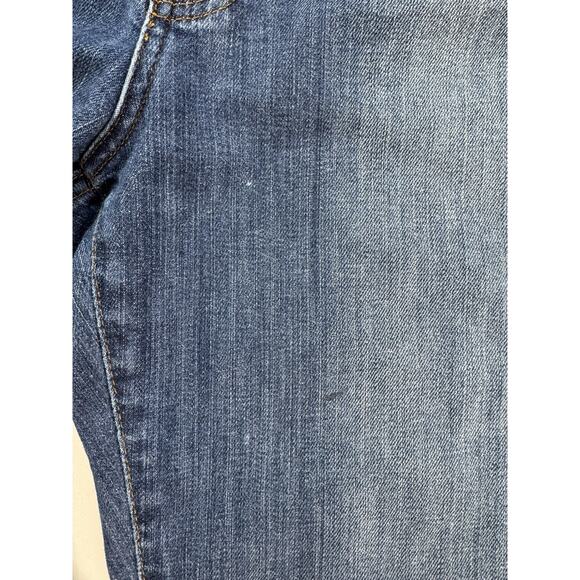 Vintage Boston Proper Straight Leg Denim Jeans 8 Dark Wash Y2K Classic High Rise - Picture 12 of 15